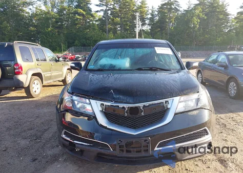 2012 Acura Mdx Technology Package from USA, damaged, VIN 2HNYD2H3XCH546655